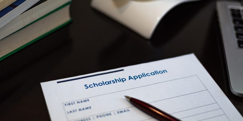 Scholarship application form